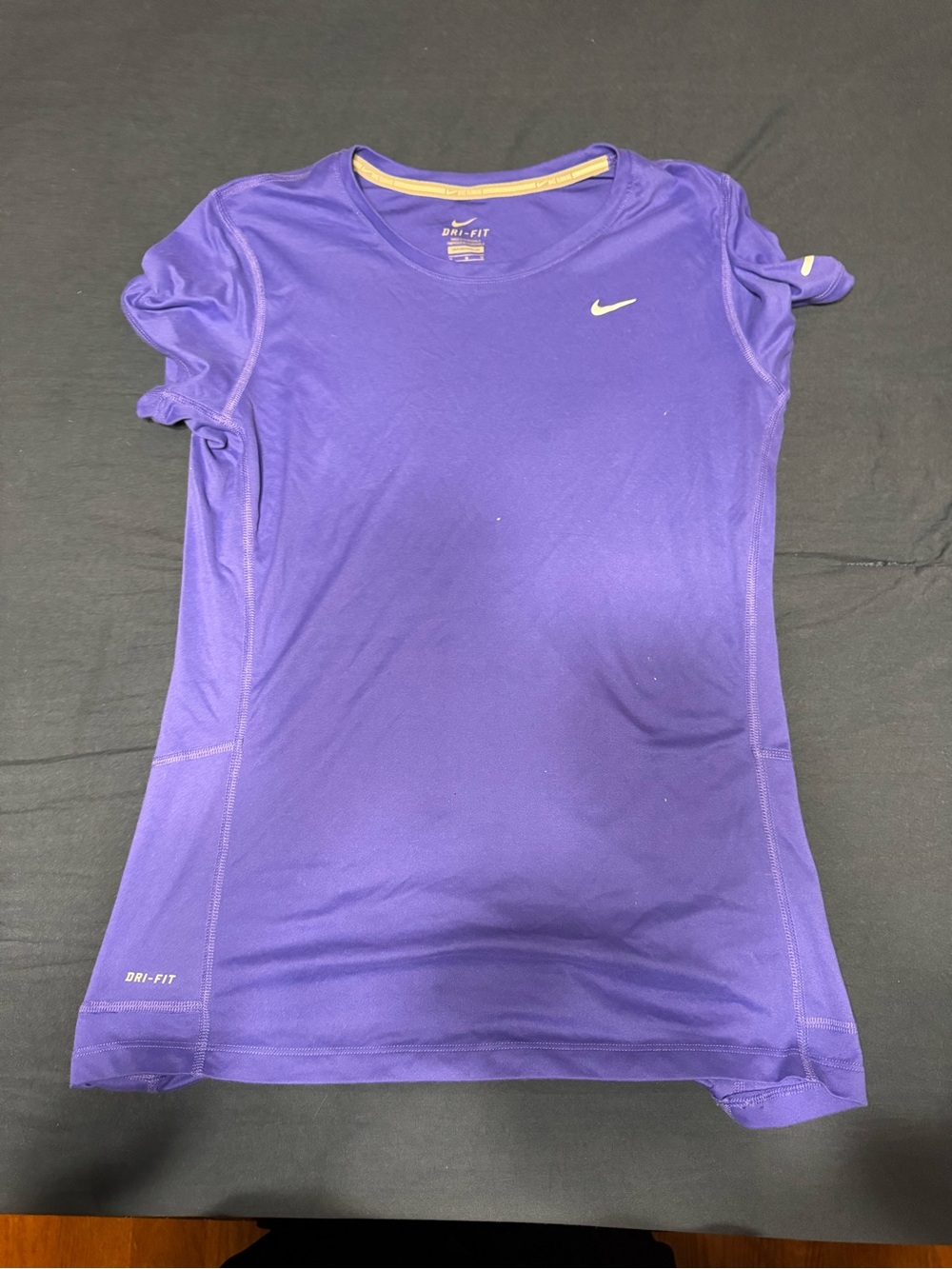 Nike Purple Short Sleeve Dri-FIT Athletic Tee